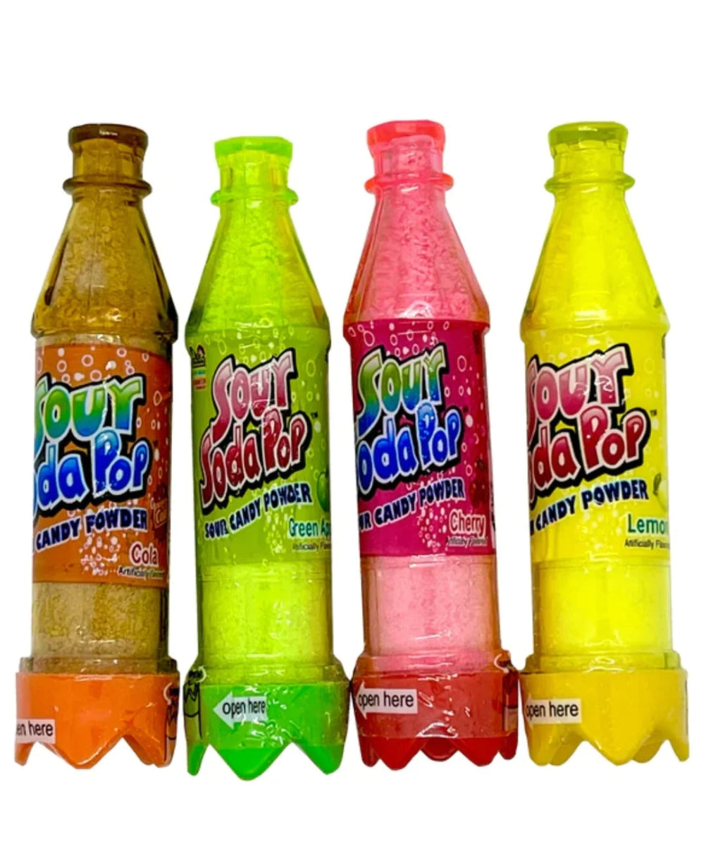 Sour Soda Pop 4 Pack 36g - Candy Mail UK
