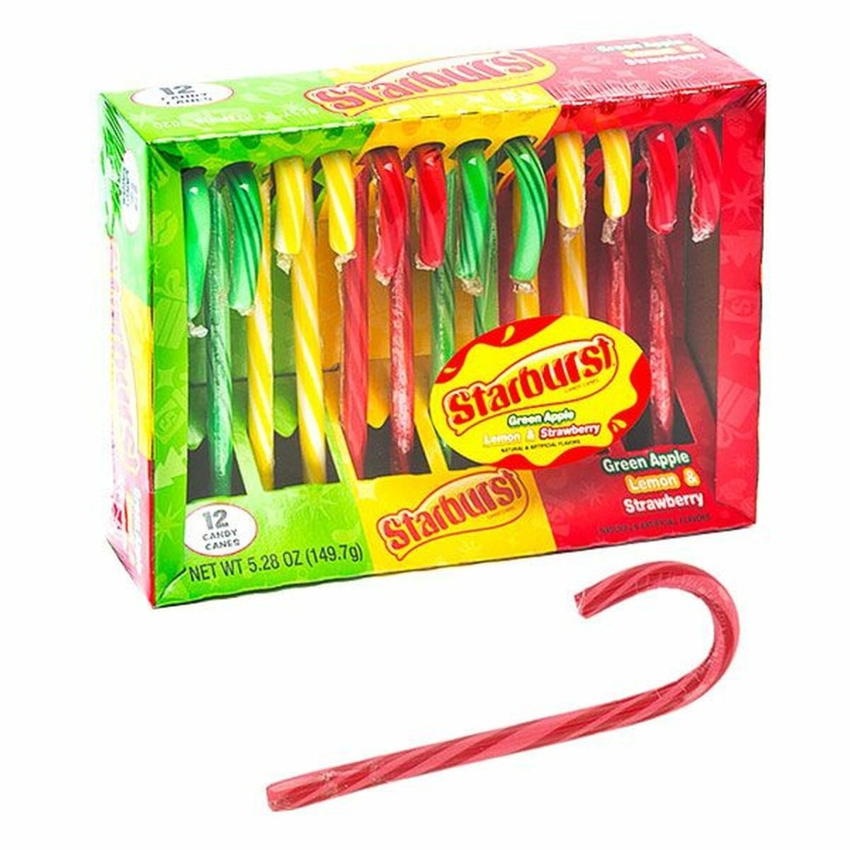 Starburst Candy Canes 150g - Candy Mail UK