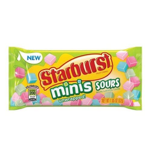 Starburst Mini Sours 52g - Candy Mail UK