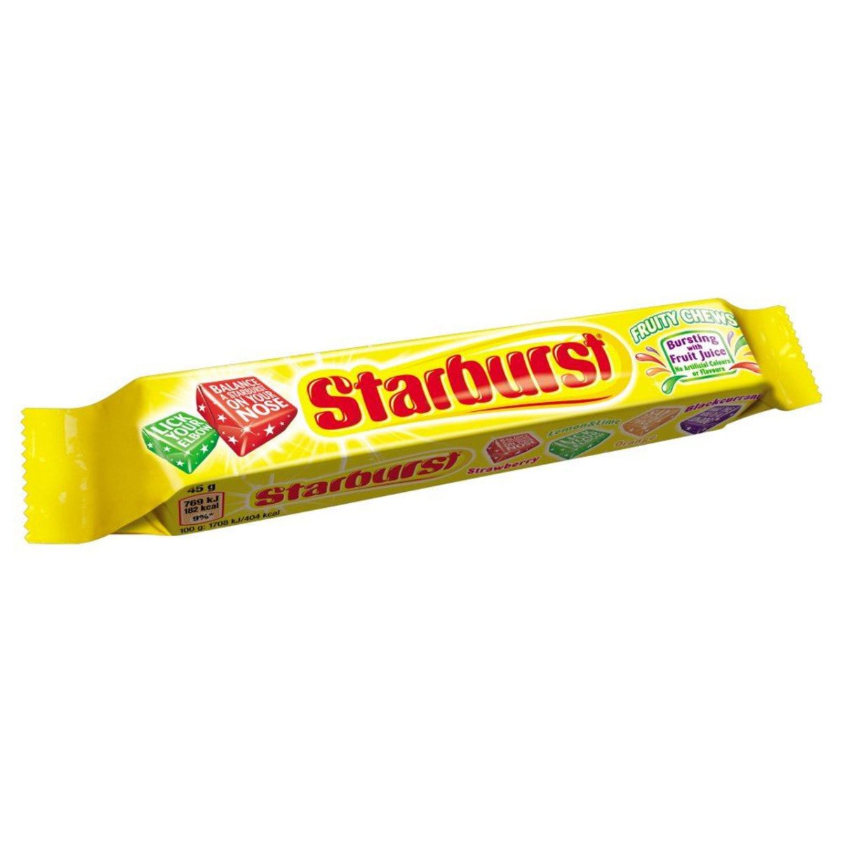 Starburst Original Fruit Chews 45g - Candy Mail UK