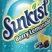 Sunkist Berry Lemonade Soda 355ml - Candy Mail UK