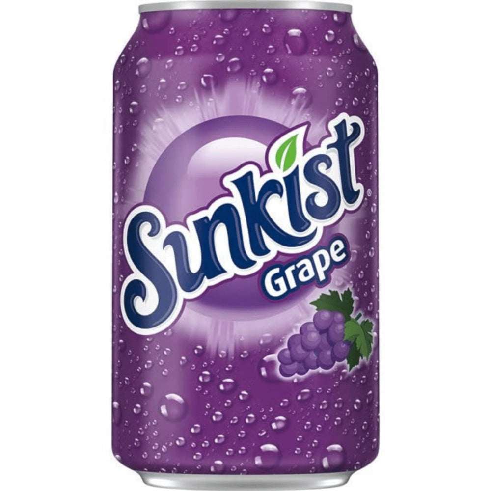 Sunkist Grape Soda 355ml - Candy Mail UK