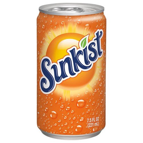 Sunkist Orange Soda 221ml - Candy Mail UK