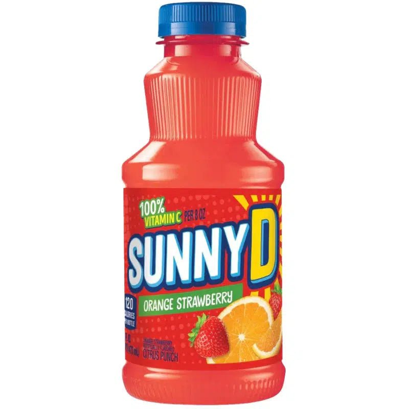 Sunny D Orange Strawberry 473ml - Candy Mail UK