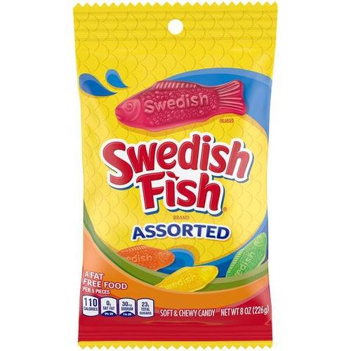 Swedish Fish Assorted Bag 226g - Candy Mail UK