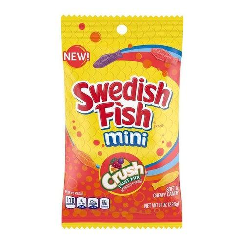 Swedish Fish Crush Fruit Mix Bag 226g - Candy Mail UK