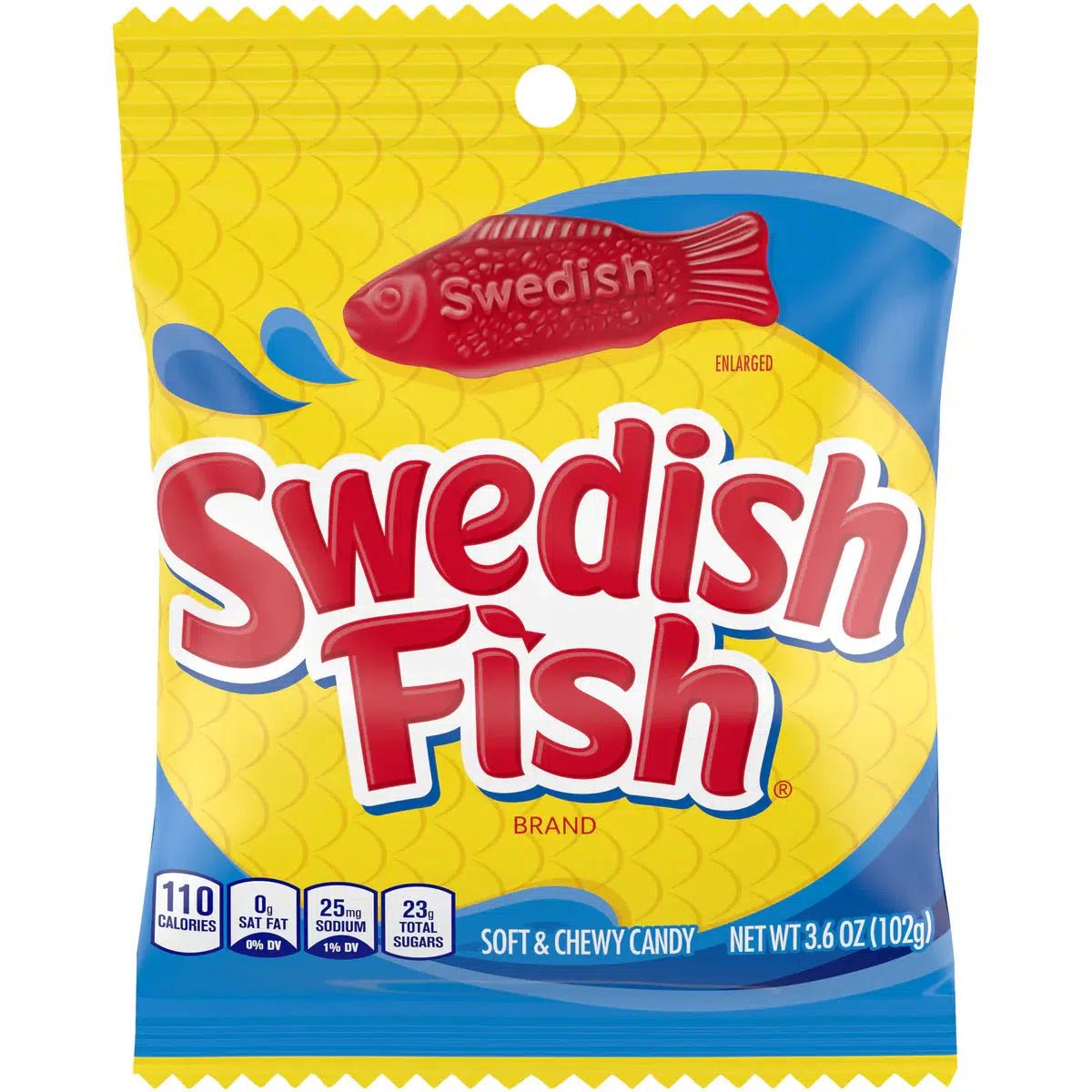 Swedish Fish Original Bag 102g - Candy Mail UK