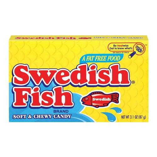 Swedish Fish Original Theatre Box 87g - Candy Mail UK