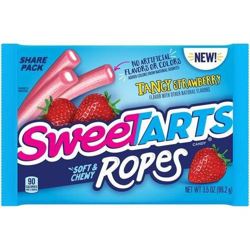 Sweetart Ropes Share Pack Tangy Strawberry 99g - Candy Mail UK
