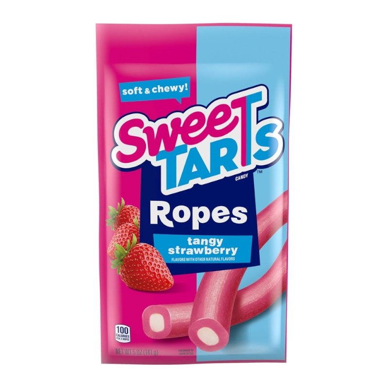Sweetart Ropes Tangy Strawberry 141g - Candy Mail UK