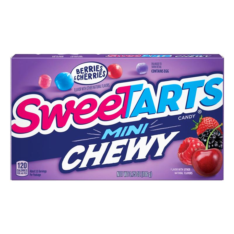 Sweetarts Chewy Berry Theatre Box 106g - Candy Mail UK