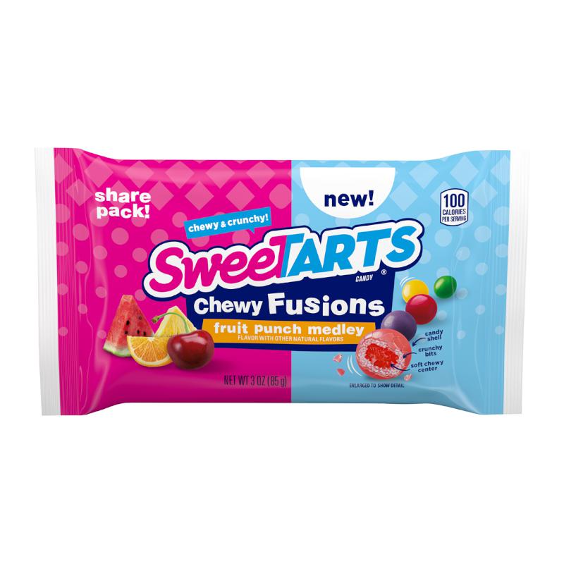 Sweetarts Chewy Fusions Fruit Punch Medley 85g - Candy Mail UK