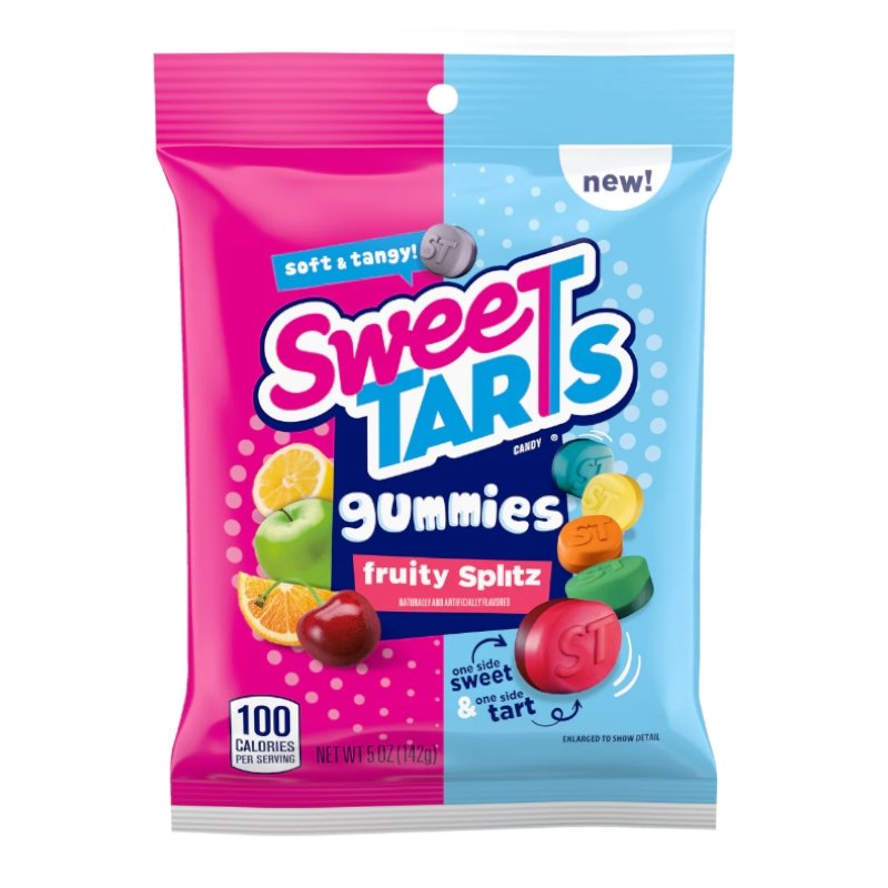 Sweetarts Gummies Fruity Splitz 142g - Candy Mail UK
