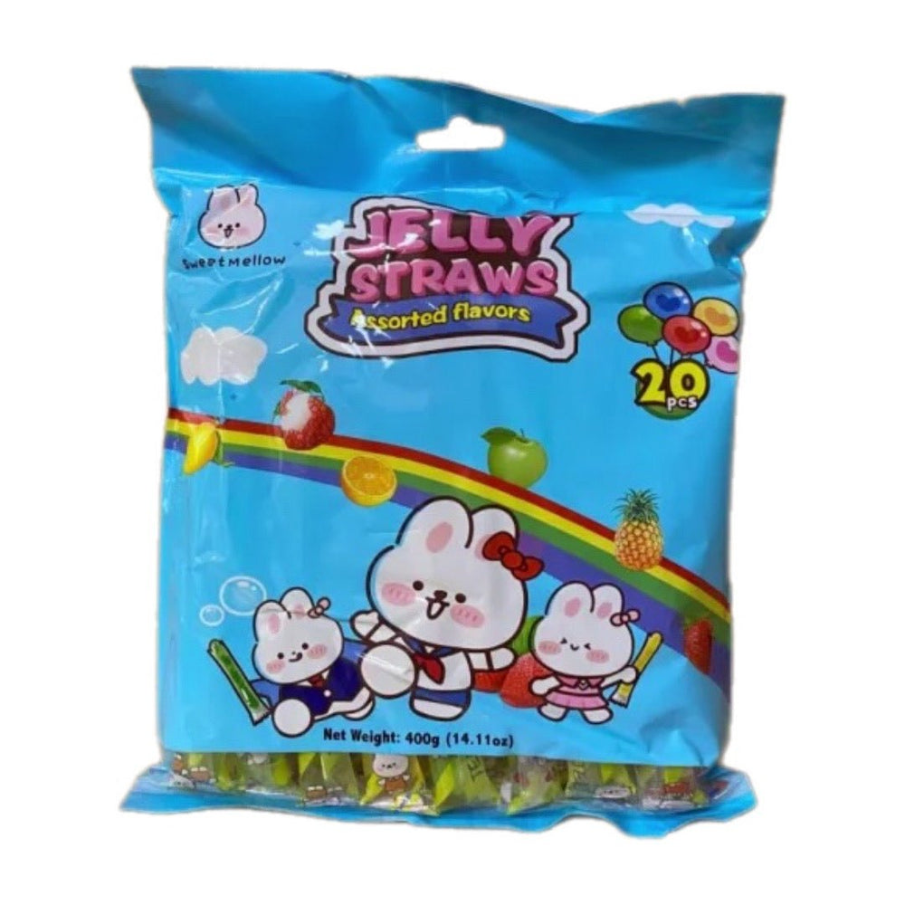 SweetMellow Jelly Sticks Assorted Flavor 400g - Candy Mail UK