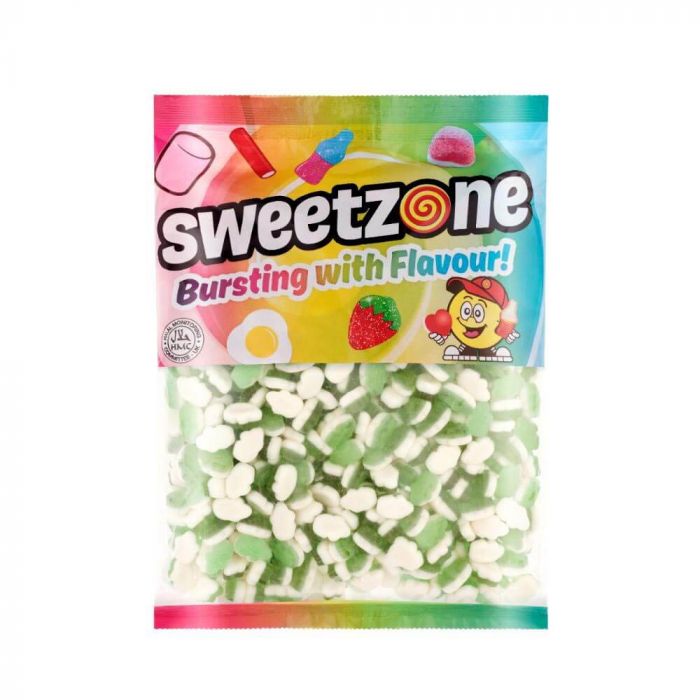 Sweetzone Apple and Custard Hearts 1kg - Candy Mail UK