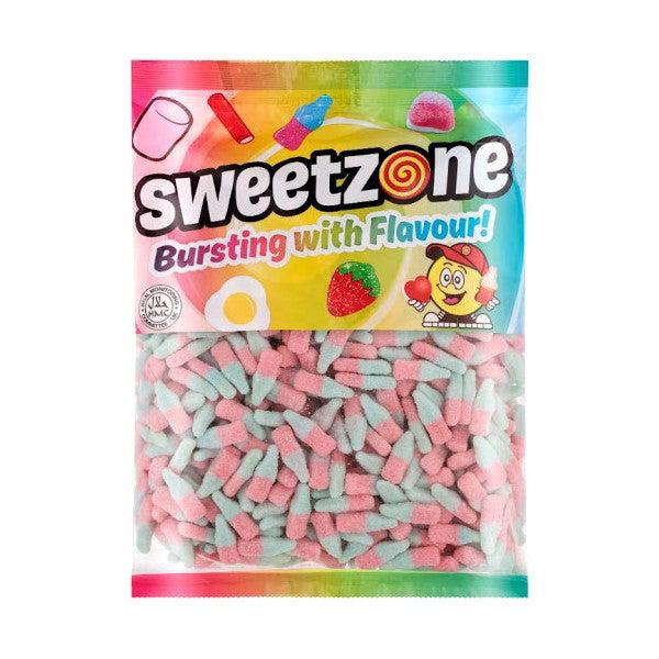 Sweetzone Fizzy Blue Bottles 1kg - Candy Mail UK