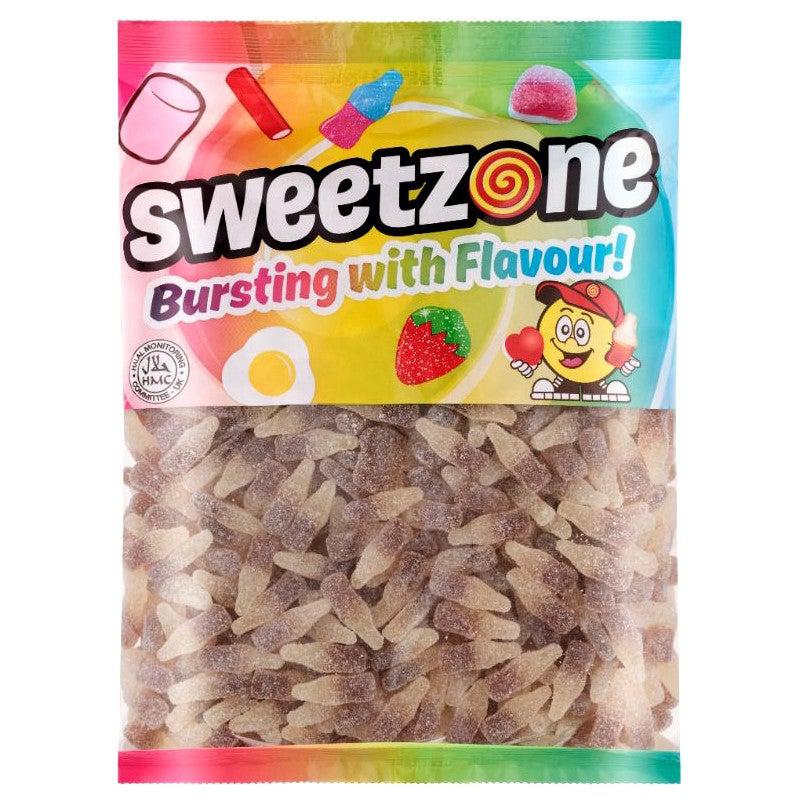 Sweetzone Fizzy Cola Bottles 1kg - Candy Mail UK