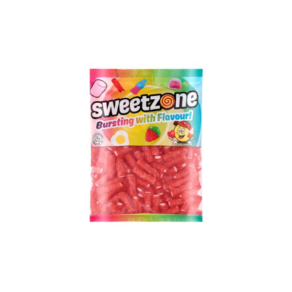 Sweetzone Fizzy Strawberry Pencils 1kg - Candy Mail UK