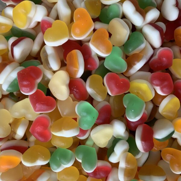 Sweetzone Fruity Hearts 1kg - Candy Mail UK