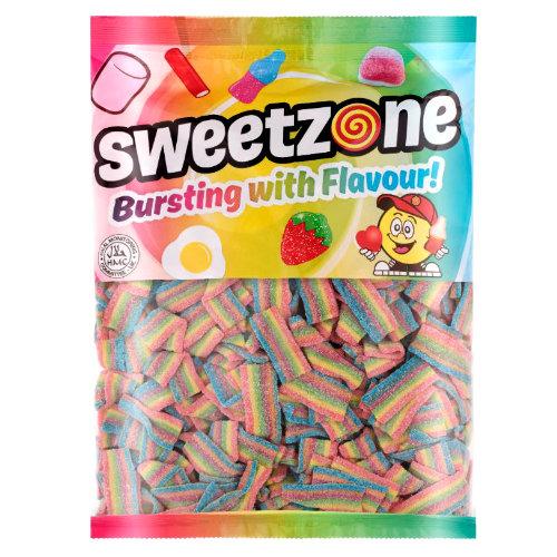 Sweetzone Rainbow Belts 1kg - Candy Mail UK