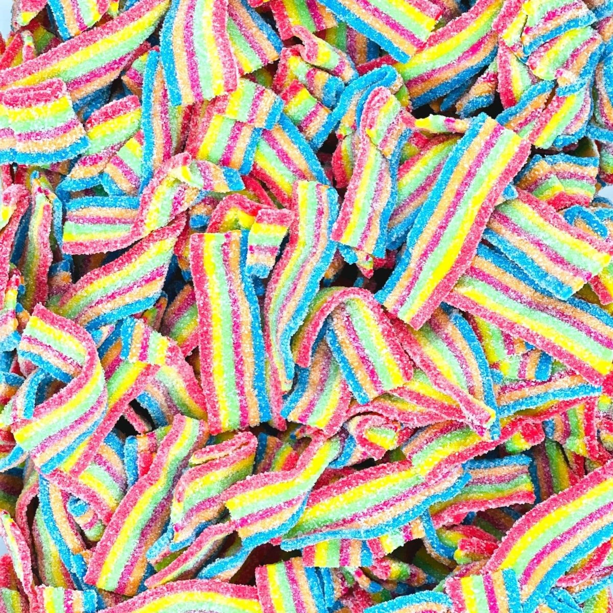 Sweetzone Rainbow Belts 1kg - Candy Mail UK