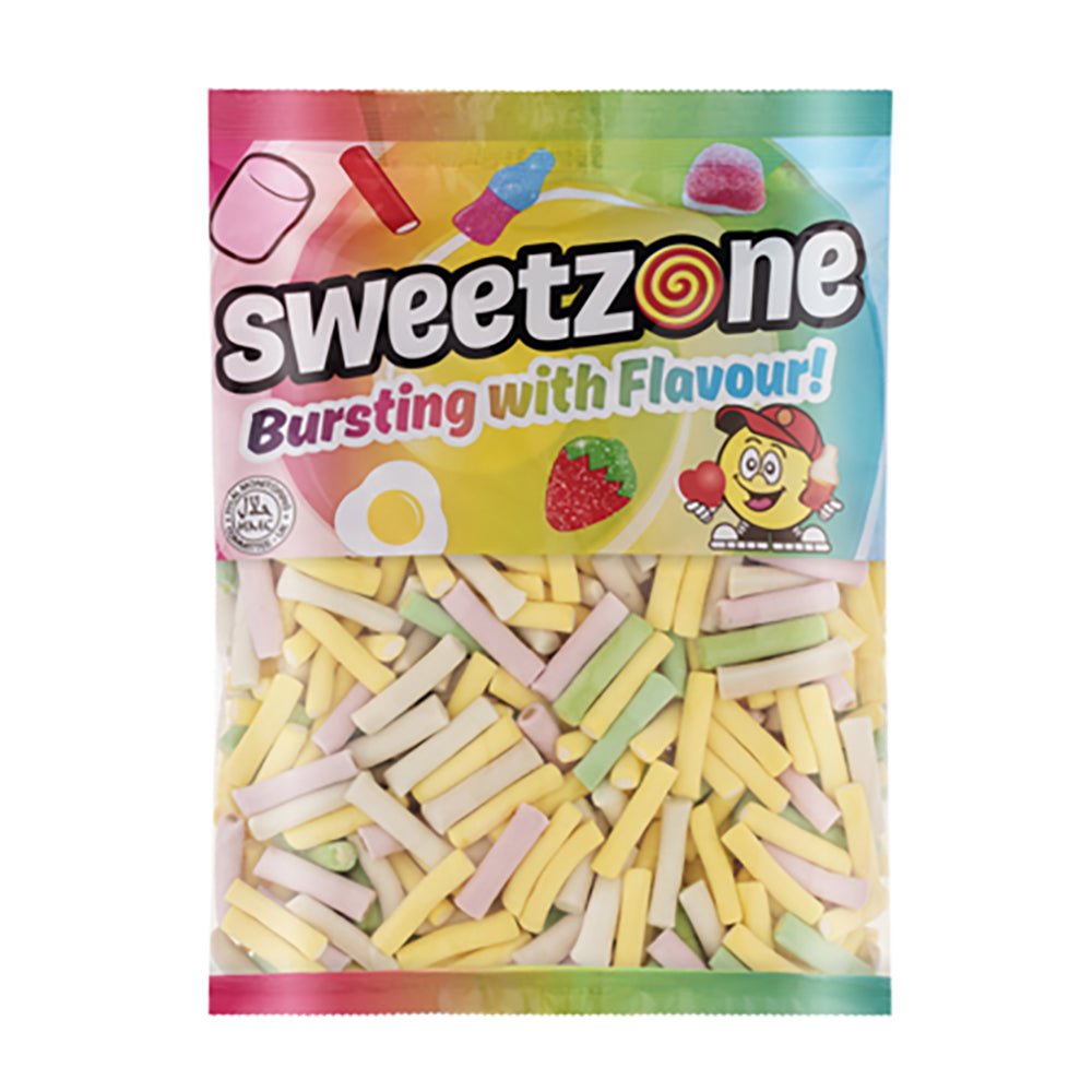 
                  
                    Sweetzone Rhubarb and Custard Pencils 1KG - Candy Mail UK
                  
                