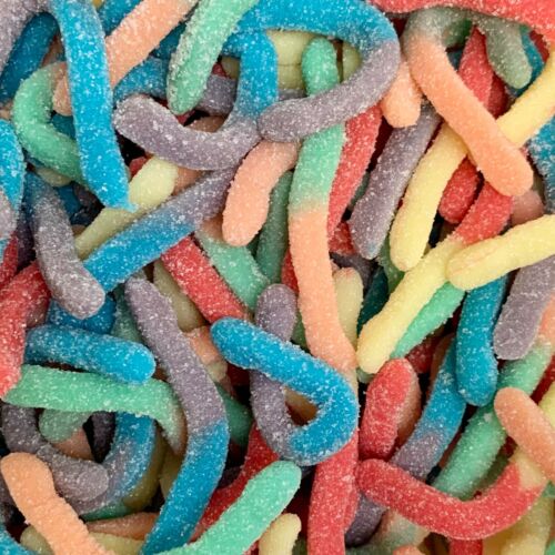 Sweetzone Sour Worms 1kg - Candy Mail UK