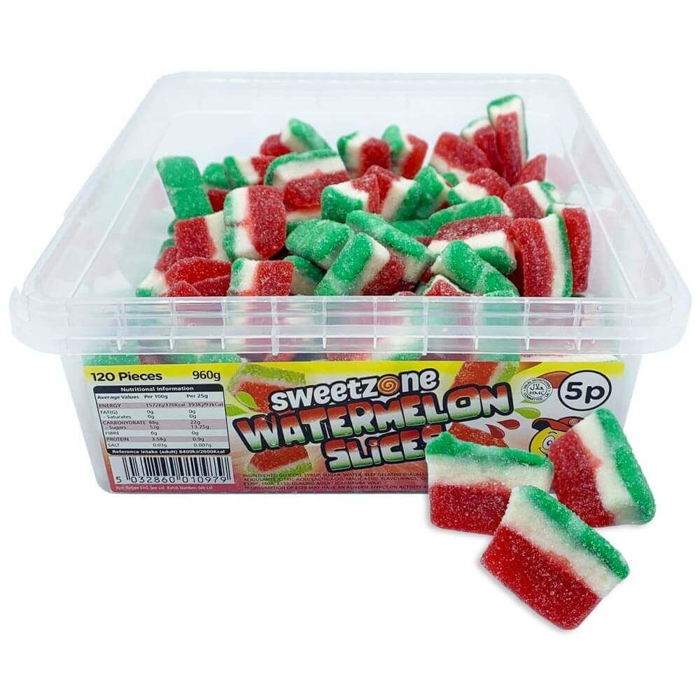 Sweetzone Watermelon Slices 900g - Candy Mail UK