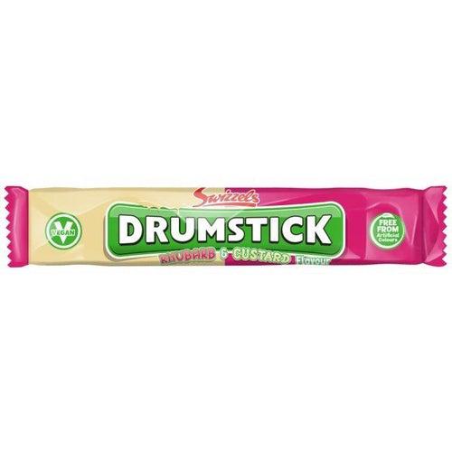 Swizzels Drumstick Rhubarb & Custard Chew Bars (Bundle of 6) - Candy Mail UK