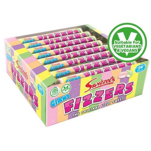 Swizzels Giant Fizzers Rolls (Bundle of 3) - Candy Mail UK
