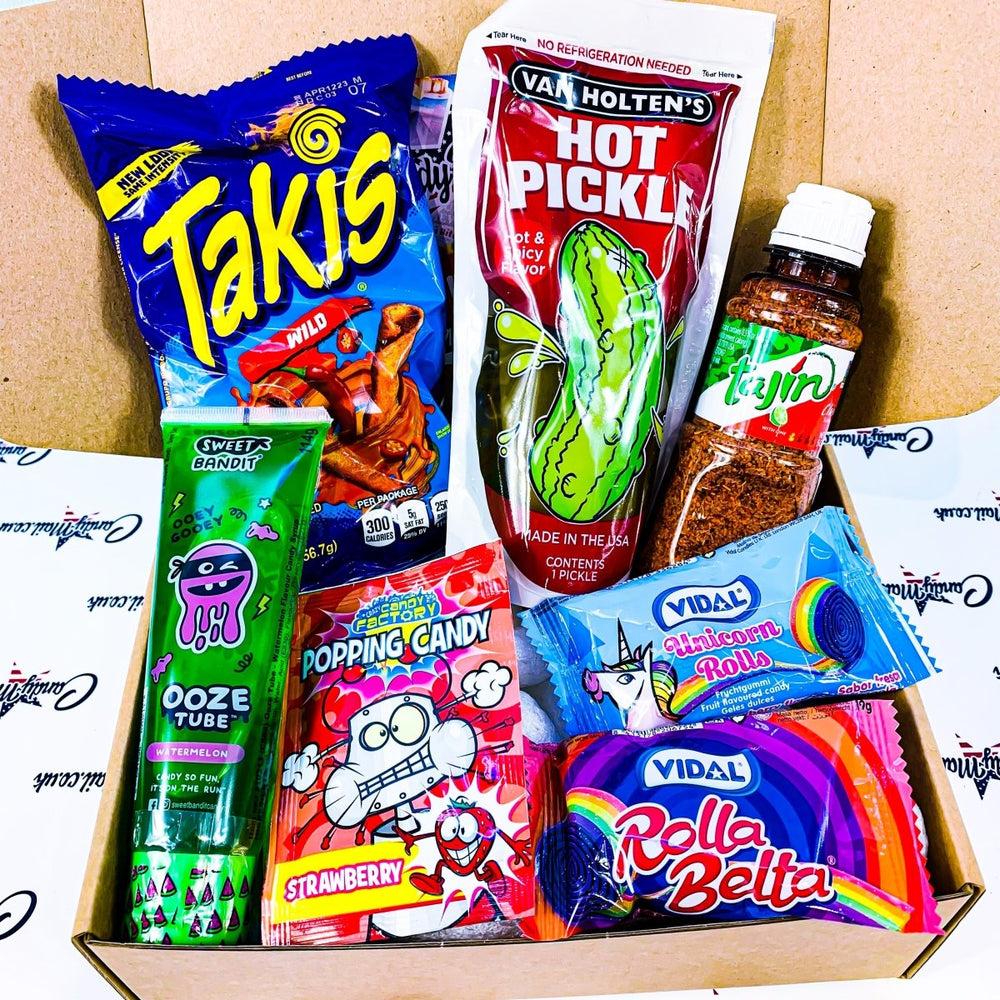 Tajin and Takis Pickle Kit Candy Mail UK