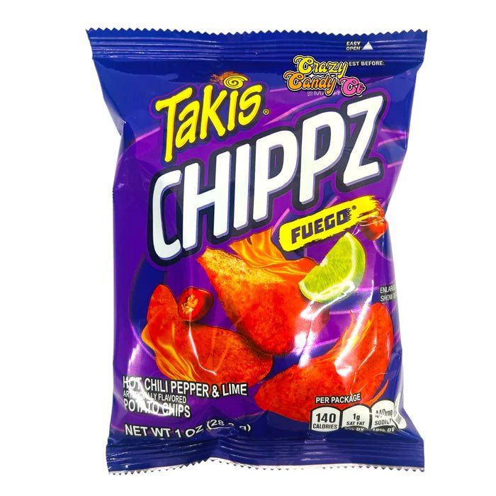 Takis Fuego Chippz (Mexico) 28g - Candy Mail UK