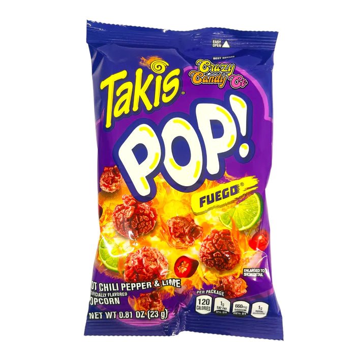Takis Fuego Pop! (Mexico) 23g - Candy Mail UK