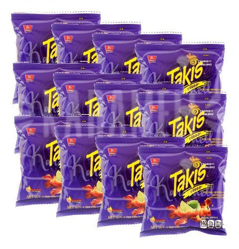 Takis Fuego Set of 12 x 28g - Candy Mail UK