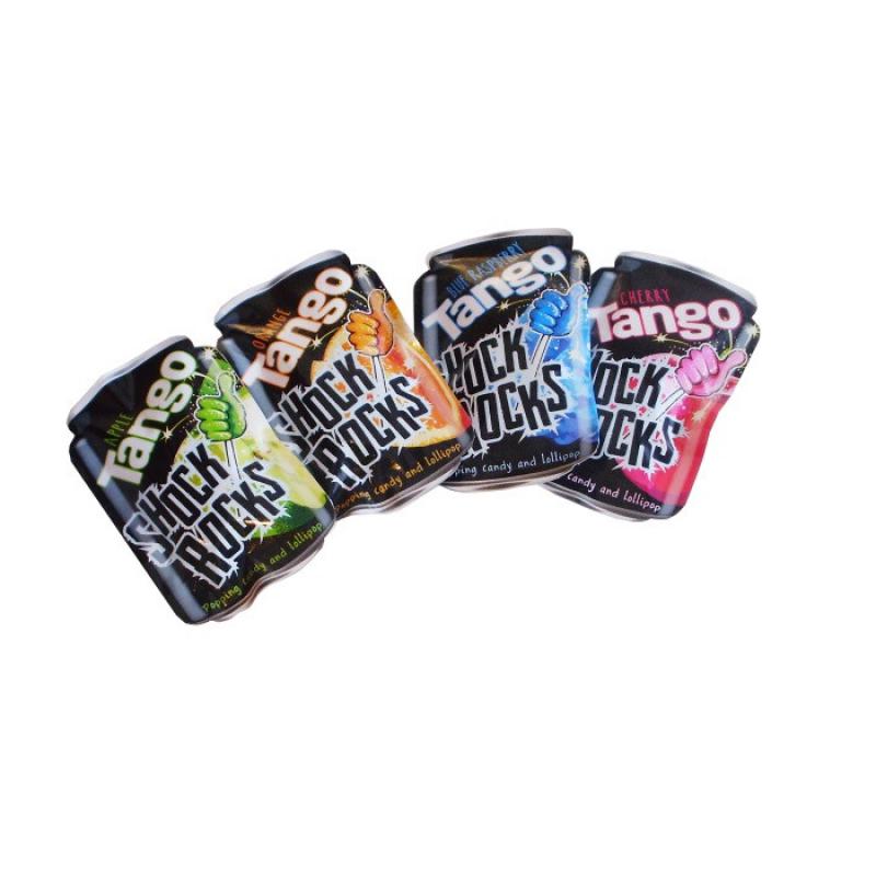 Tango shock Rocks Lollipops (4 pack) 13g - Candy Mail UK