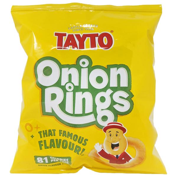 Tayto Onion Flavour Rings 30g - Candy Mail UK