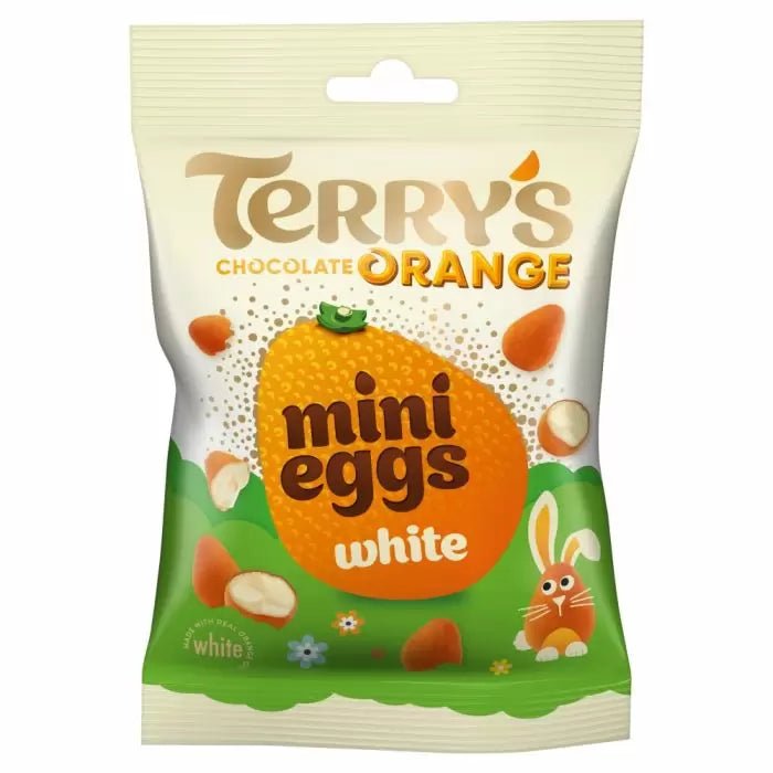 Terry’s White Chocolate Orange Mini Eggs 80g - Candy Mail UK