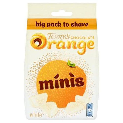 Terry's White Chocolate Orange Pieces 85g - Candy Mail UK