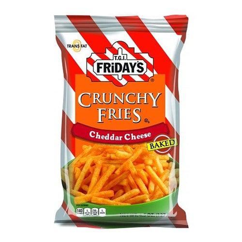 TGI Fridays Cheddar Cheese Crunchy Fries 127.8g - Candy Mail UK