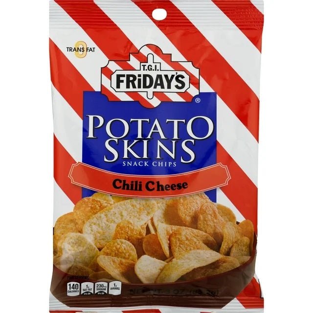 TGI Fridays Potato Skins Chili Cheese 85g - Candy Mail UK