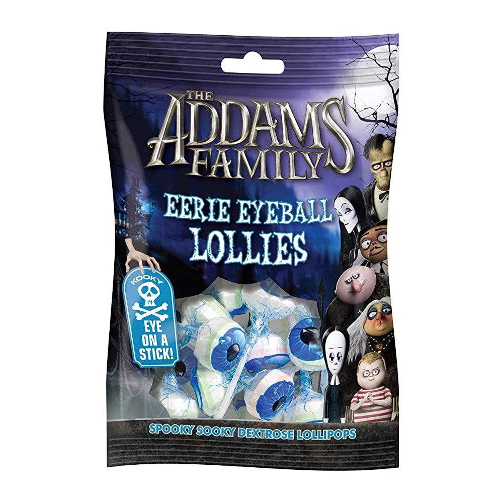 The Addams Family Eerie Eyeball Lollies 120g - Candy Mail UK
