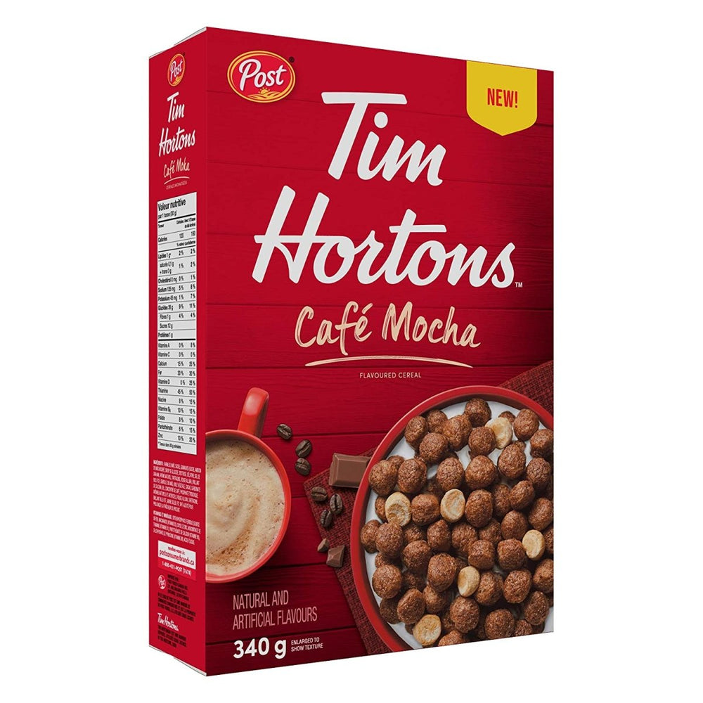 Tim Horton's Cafe Mocha Cereal 340g - Candy Mail UK