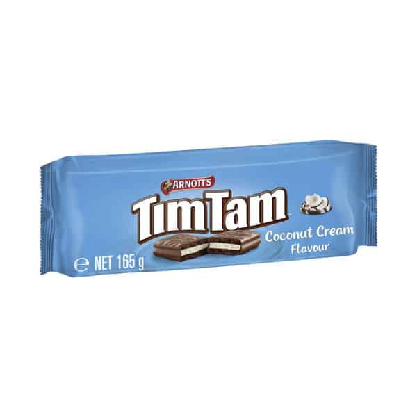 Tim Tam Coconut Cream Flavour 165g - Candy Mail UK