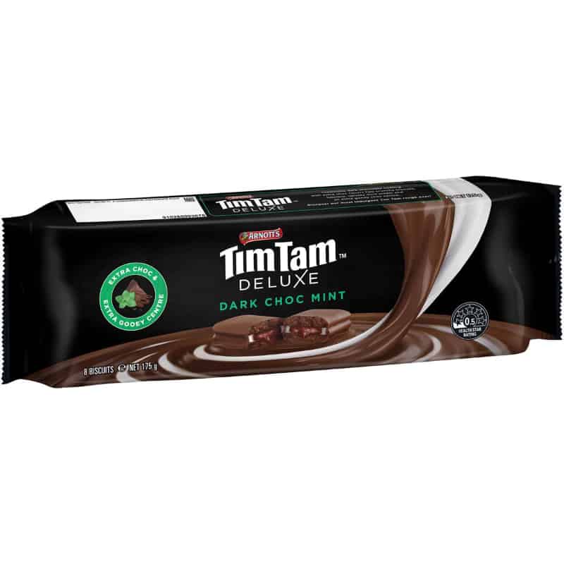 Tim Tam Deluxe Dark Choc Mint 175g - Candy Mail UK