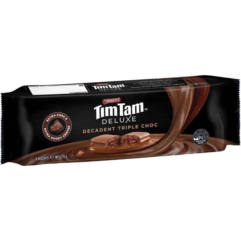 Tim Tam Deluxe Decadent Triple Choc 175g - Candy Mail UK