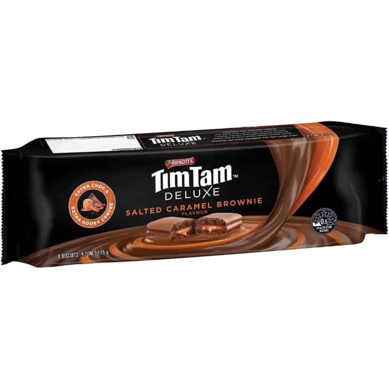 Tim Tam Deluxe Salted Caramel Brownie 175g - Candy Mail UK