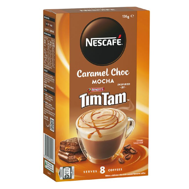 TimTam Caramel Choc Mocha Single Sachet (Not the Box) 16.5g - Candy Mail UK