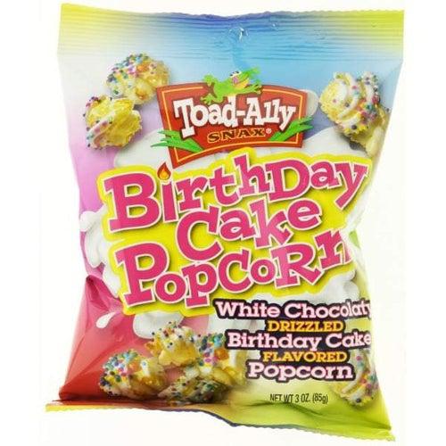 Toad-Ally Birthday Cake Popcorn 85g - Candy Mail UK