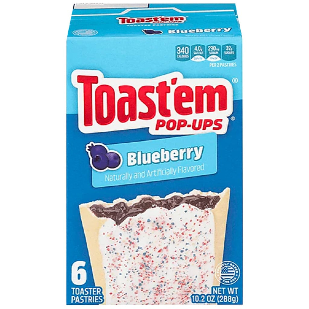 Toast'em Pop-ups Blueberry 288g - Candy Mail UK