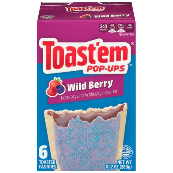 Toast'em Pop-ups Wild Berry 288g - Candy Mail UK
